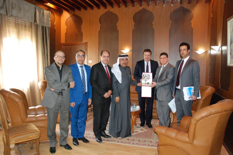 استقبال سفير قطر بتونس بقصر بلدية صفاقس 