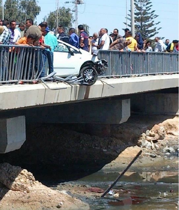 حادث مرور - سيدي منصور - صفاقس 