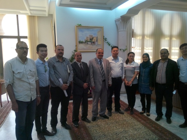 مشروع المستشفى الجامعي الجديد : الوفد الصيني منبهر بما أنجزه الطرف التونسي