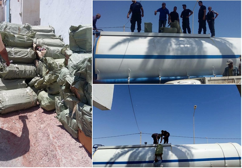 إحباط عملية إدخال كمية كبيرة من الشماريخ والمفرقعات إلى الجمهورية التونسية - قابس