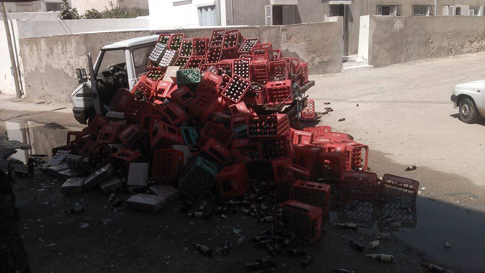 شاحنة المشروبات الغازية