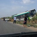 حادث لحافلة بالسلطنية