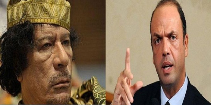 انجيلو والقذافي