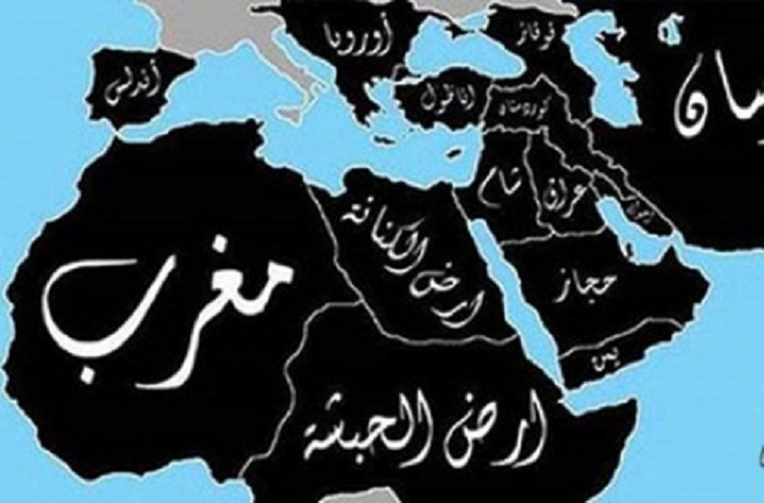 خريطة داعش