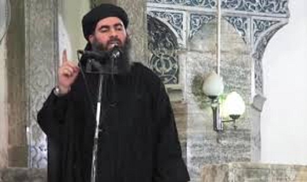 زعيم تنظيم "داعش" الارهابي “أبو بكر البغدادي”