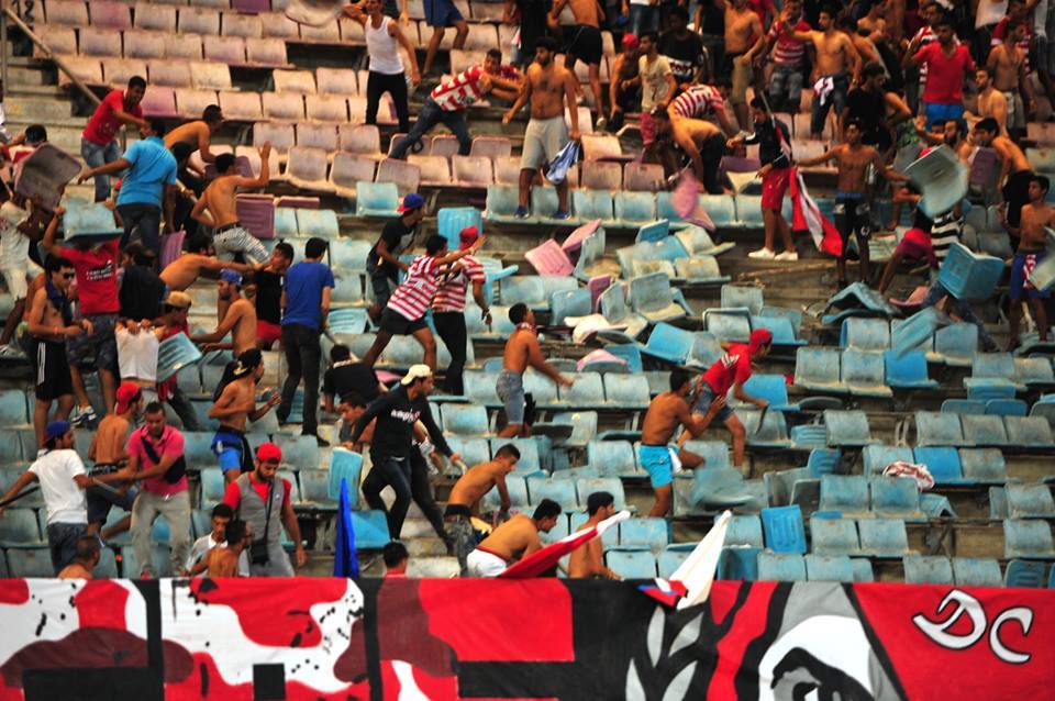 أحداث الشغب بالدربي