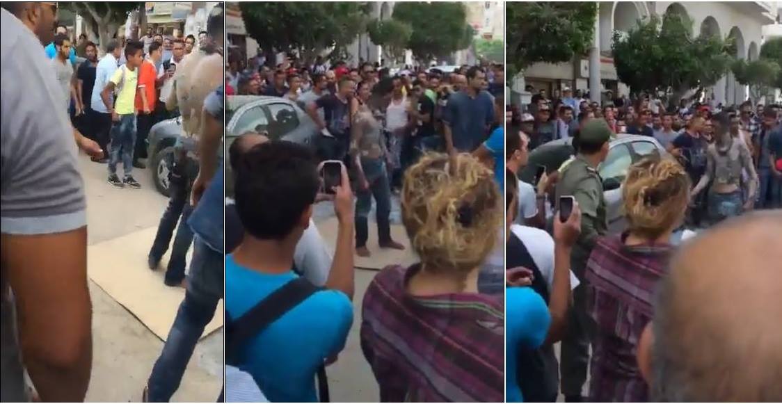 شاب يضرم النار في جسده امام ولاية صفاقس