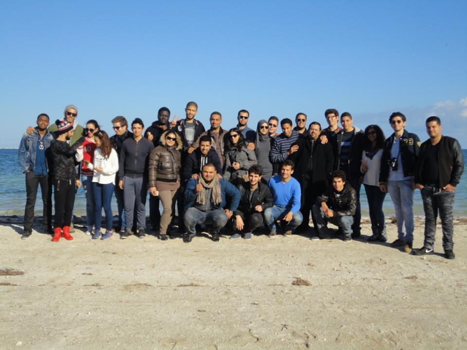 طلبة ال ESPRIT بتونس العاصمة في زيارة لمشروع تبرورة