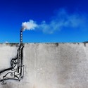 صفاقس : ايقاف فنانة تشكيلية اثر رسم حائطي يناهض مصنع الموت "السياب"