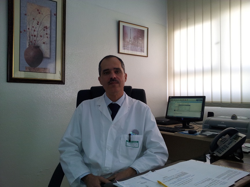 عماد الفريخة رئيس قسم جراحة الصدر و القلب و الشرايين