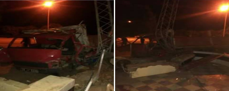 معتمدية العامرة - صفاقس - حادث مرور 