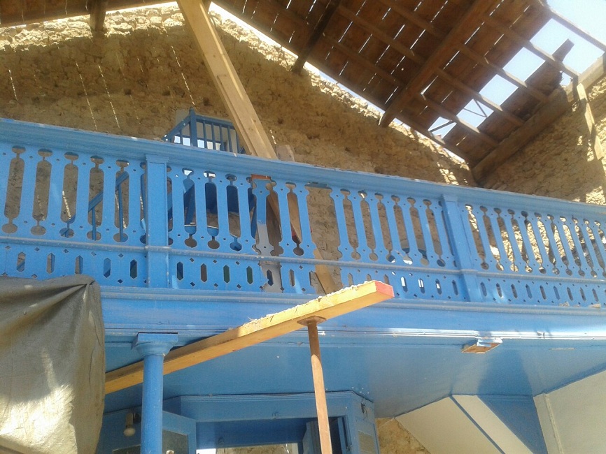 عملية ترميم - الكنيسة اليونانية الأرثوذكسية - صفاقس 