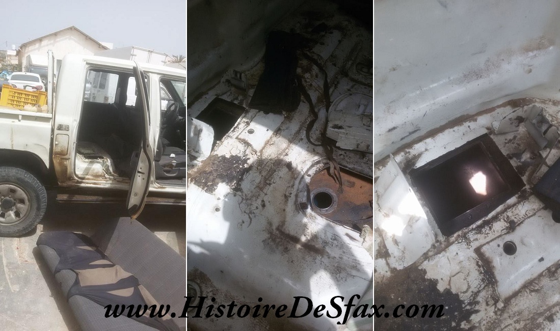 قابس : بالصور .. حجز أموال بقيمة 495 ألف دينار مخبأة في خزان وقود