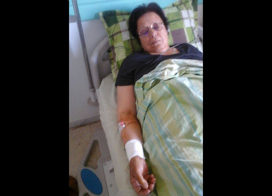 صفاقس - عون أمن يعنف - السيدة محرزية محفوظ حرم كعنيش