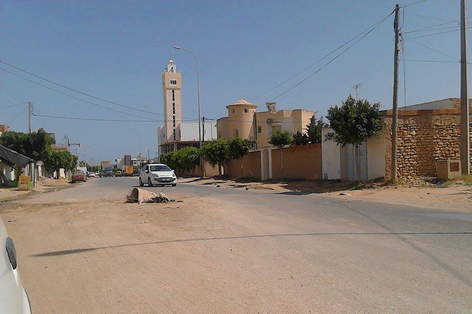 حفرة طريق القائد محمد