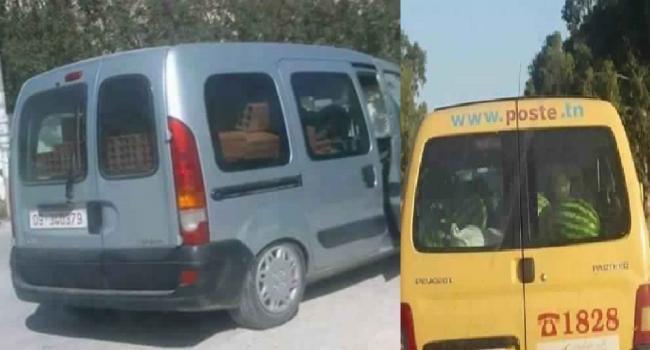 بعد سيارة البريد المحملة بالدلاع : سيارة وزارة الصناعة محملة بالآجر