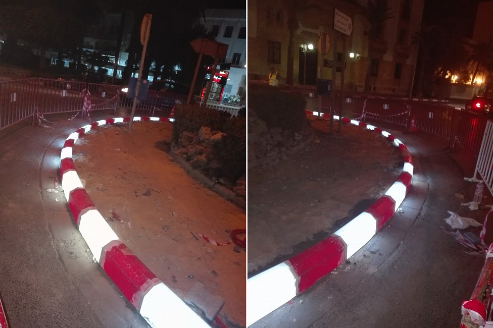 مفترق دائري مضيء - صفاقس 