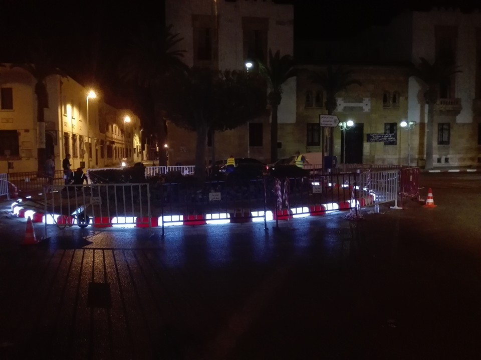 مفترق دائري مضيء - صفاقس 