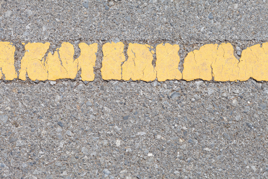 طرقات - الخطوط الصفراء