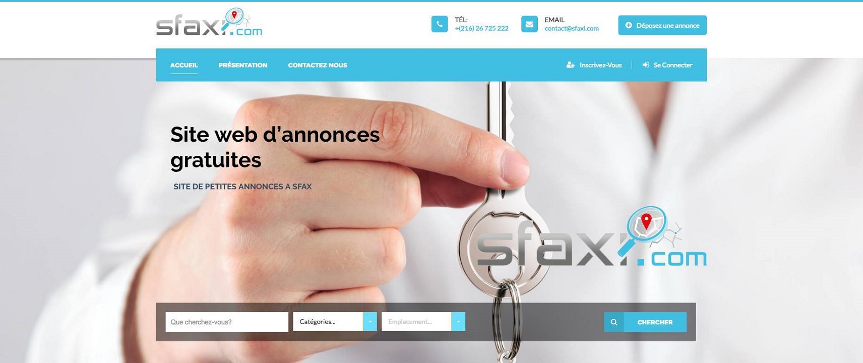 موقع الكتروني - صفاقس - sfaxi.com