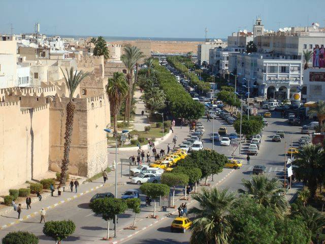 باب بحر - صفاقس - صور مدينة صفاقس - شارع علي بلهوان