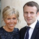 إيمانويل ماكرون وزوجته بريجيت ترونيو