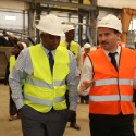 وزير الطاقة المكلف بالموارد الطبيعية بدولة دجيبوتي " يونس علي قادي " يزور شركة MIG التابعة لمجمع الوكيل بصفاقس
