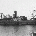 سفينة رابيلاي المتضررة في ميناء صفاقس