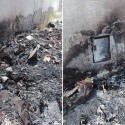 حريق في مصب فضلات كاد أن يكون كارثة في حرق المنازل المجاورة