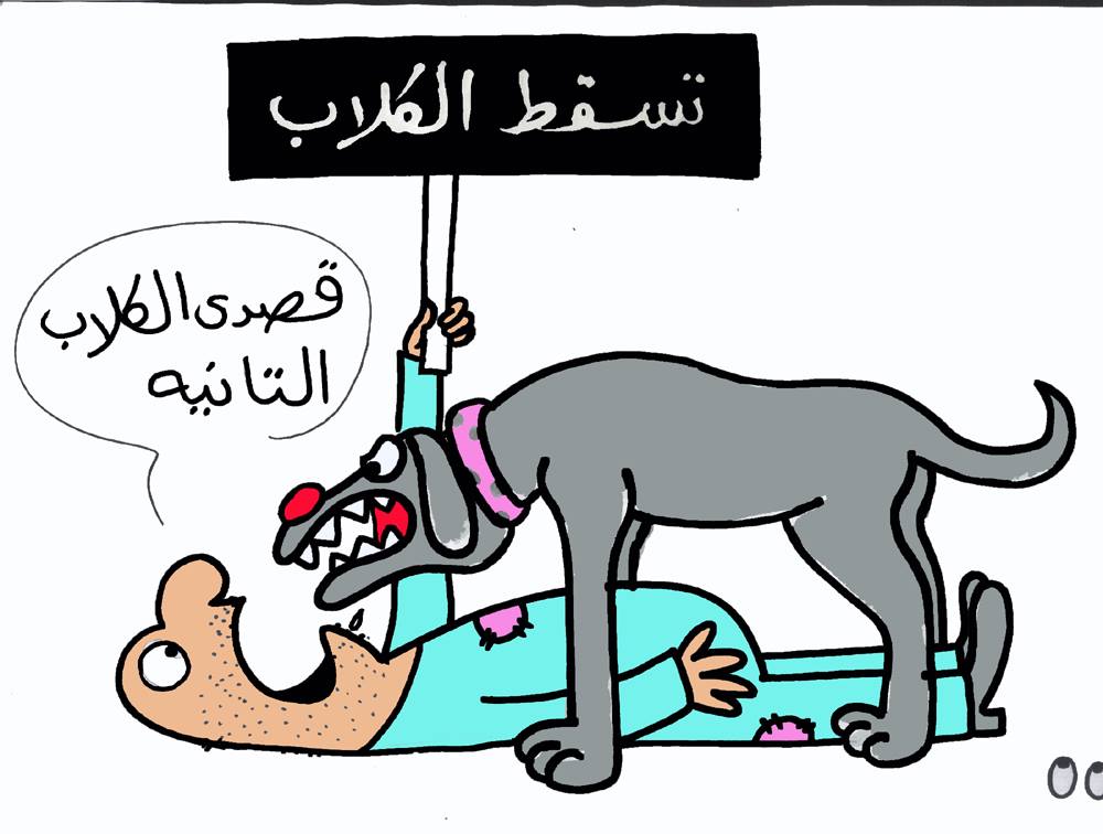  الكاريكاتير المصري سمير عبد الغني