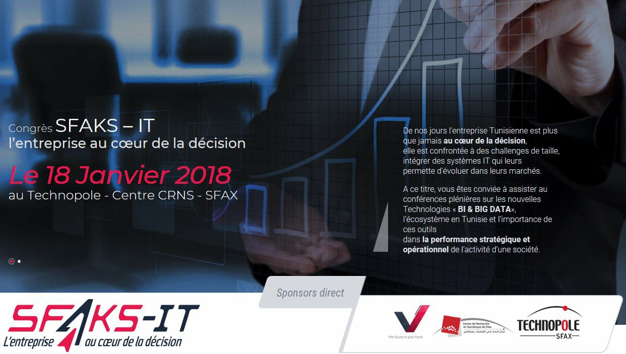 صفاقس : تنظيم مؤتمرات حول BIG DATA في مركز البحث في الرقميات تحت عنوان Sfaks-IT