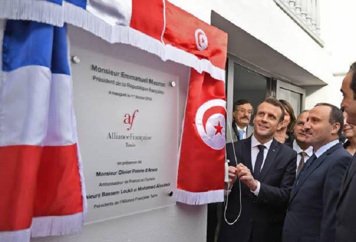 التحالف الفرنسي في تونس - إيمانويل ماكرون - بسام الوكيل