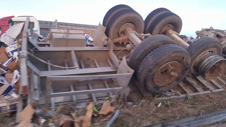 انقلاب شاحنة