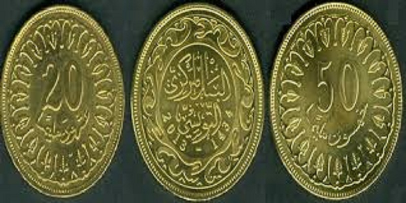 قطع نقدية تونسية
