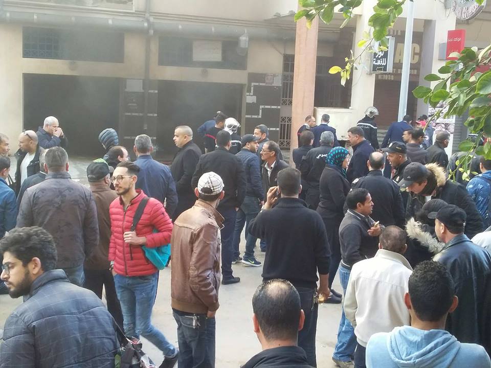 صفاقس: اندلاع حريق في مأوى للسيارات بإحدى العمارات