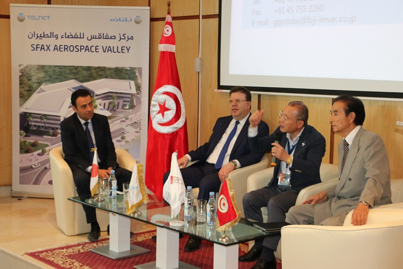 صفاقس : اجتماع بمركز البحوث في الرقميات لتقديم مشروع مركز صفاقس للفضاء والطيران والشراكة مع المؤسسة اليابانية