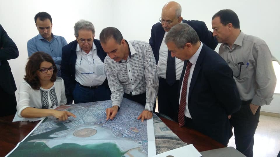 شركة المترو الخفيف بصفاقس : جلسة عمل حول المحطة المتعددة الوظائف