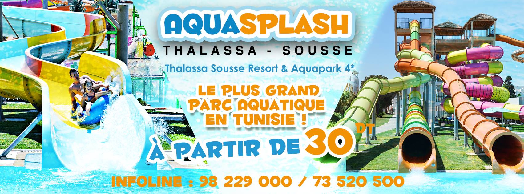 Aquasplash Thalassa Sousse