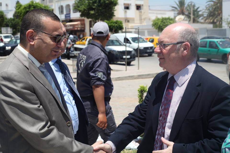 Sfax - Alistair BURT - la - clinique IBN KHALDOUN sahbi ben ayed