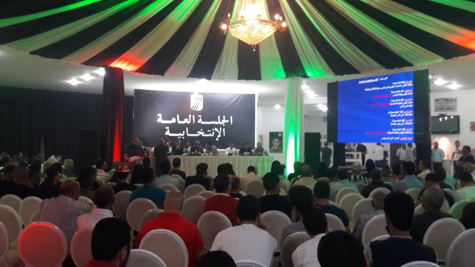 الجلسة العامة الأنتخابية للنادي الصفاقسي 2018 / 2020 .. تعرف على التقرير المالي