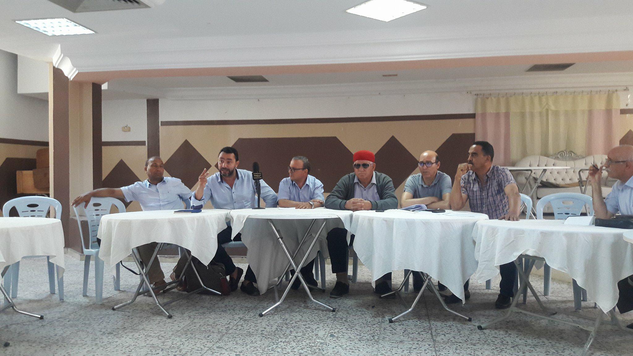 ندوة صحفية الاتحاد الشغل بصفاقس-معز السديري
