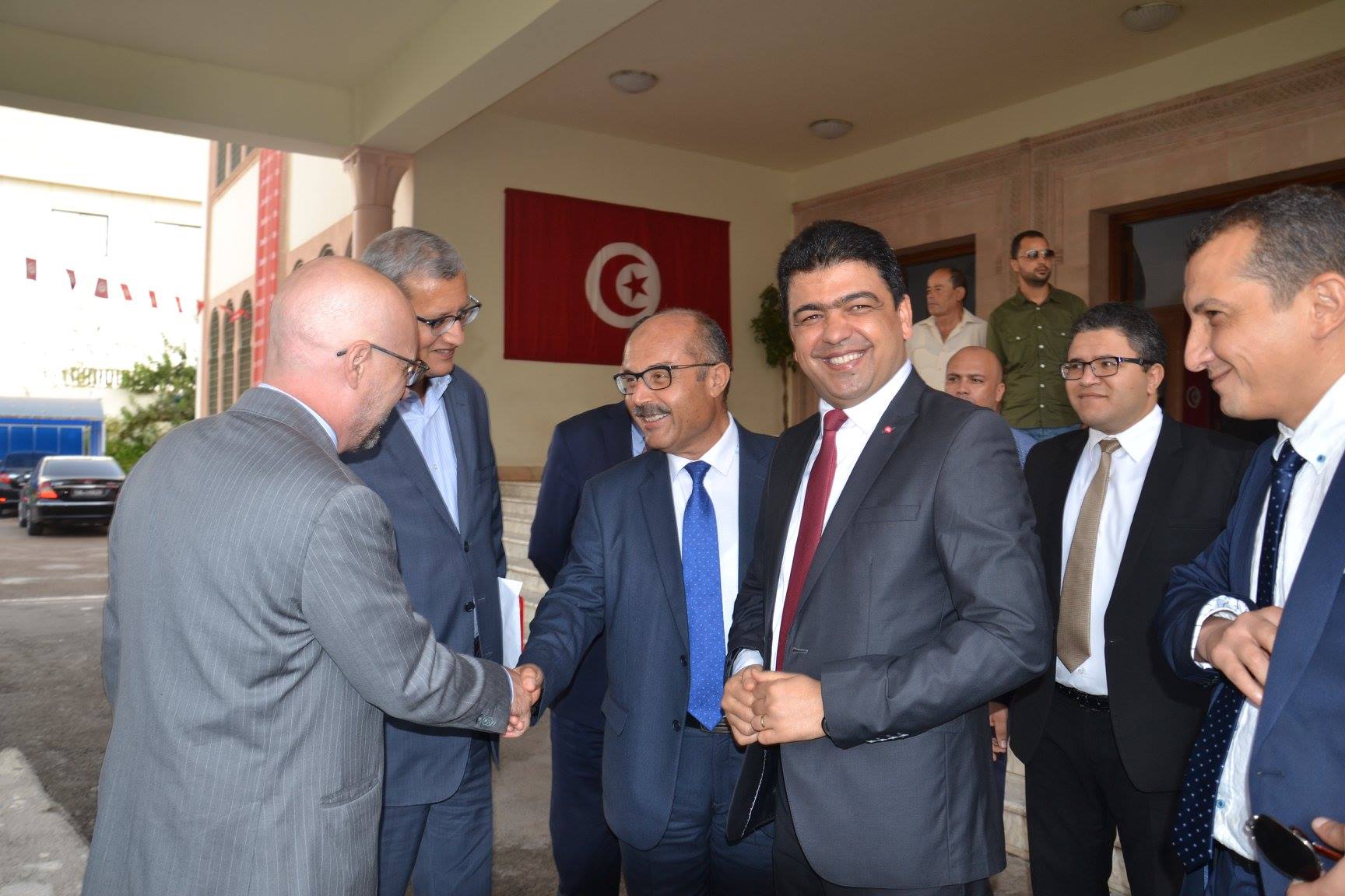 استقبال سفير ايطاليا-صفاقس