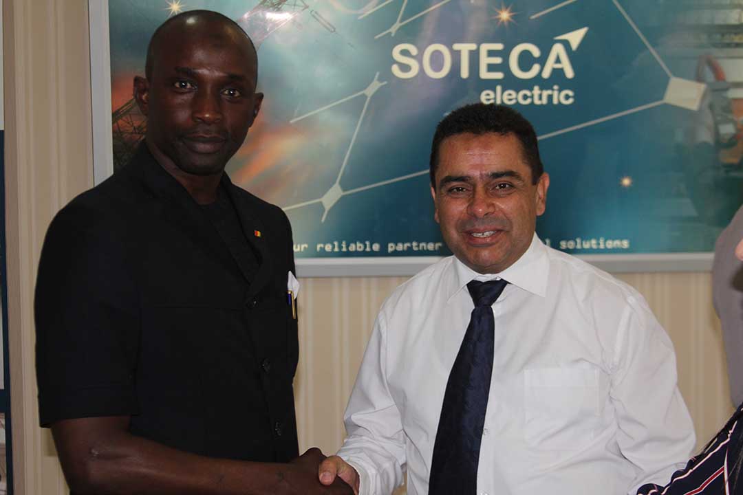 وفد حكومي من غينيا كوناكري يؤدي زيارة الى شركة SOTECA Electric