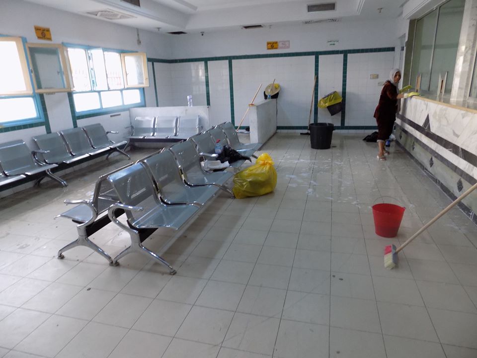 صفاقس : تدخل استثنائي لتحسين الوضع البيئي بالمستشفى الجامعي الحبيب بورقيبة