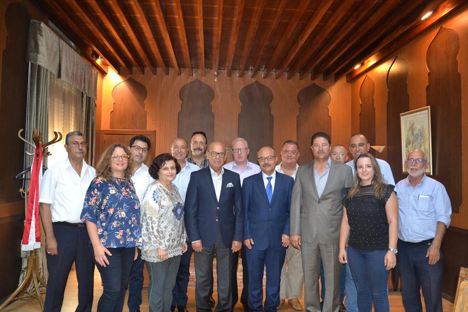 رئيس بلدية صفاقس يستقبل رئيس الاتحاد الجهوي لمنظمة الاعراف