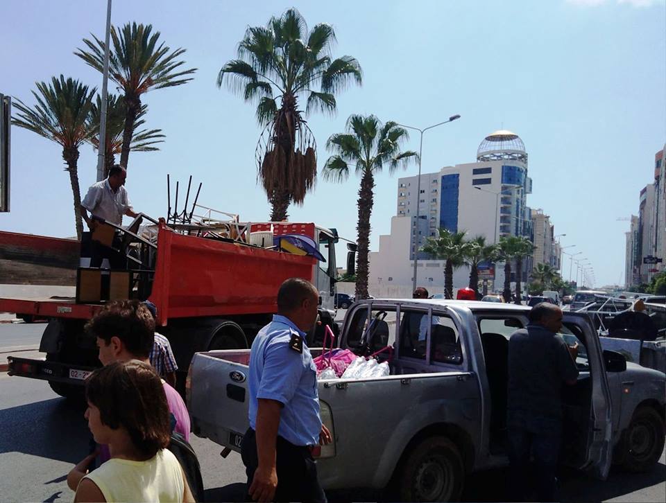 حملة على الانتصاب الفوضوي- صفاقس