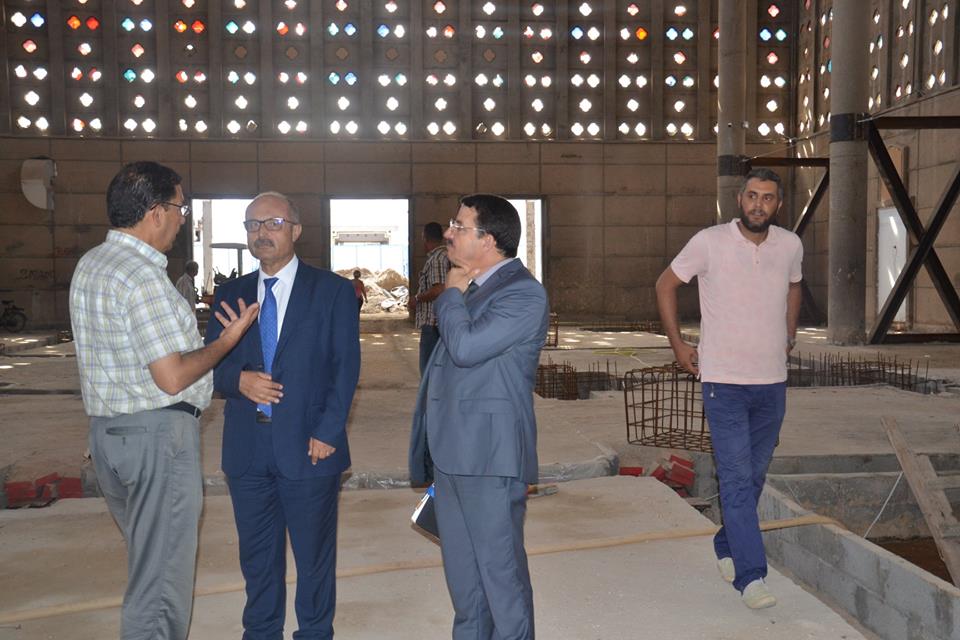  رئيس بلدية صفاقس في معاينة لعدد من الفضاءات بالمدينة