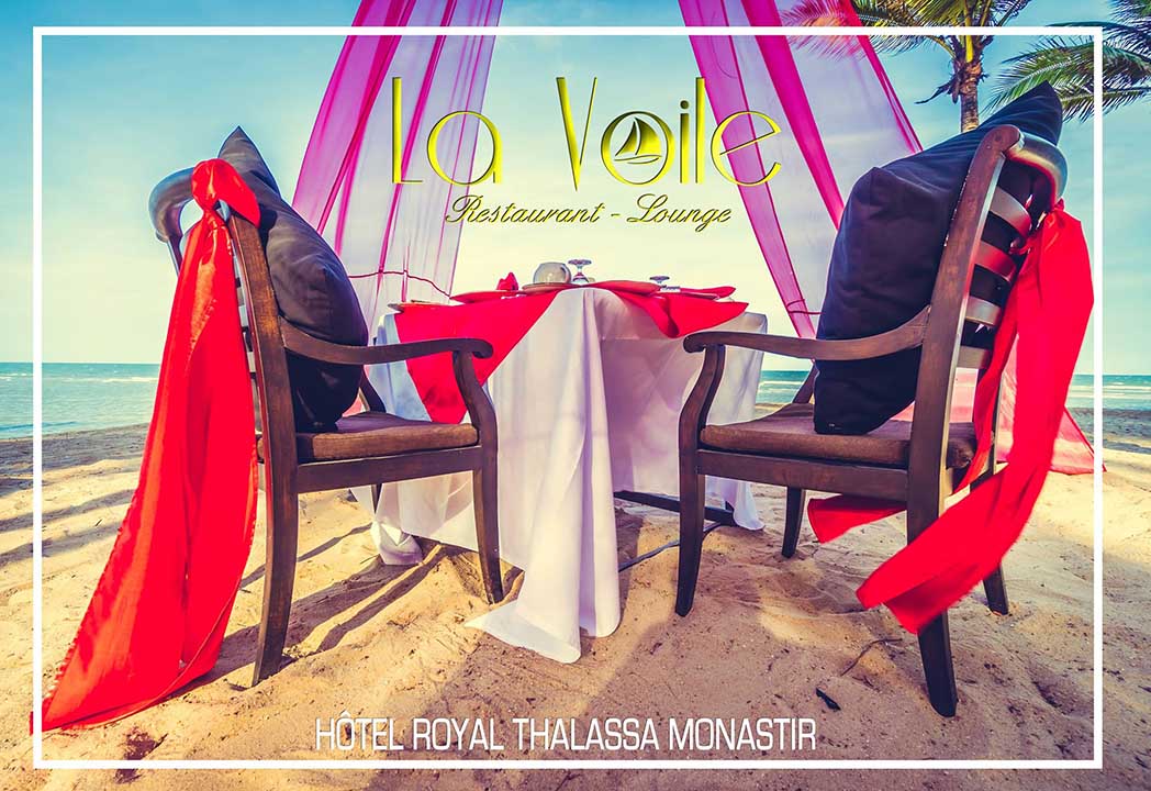 un resto lounge au bord de la mer pour une journée exceptionnelle à Monastir