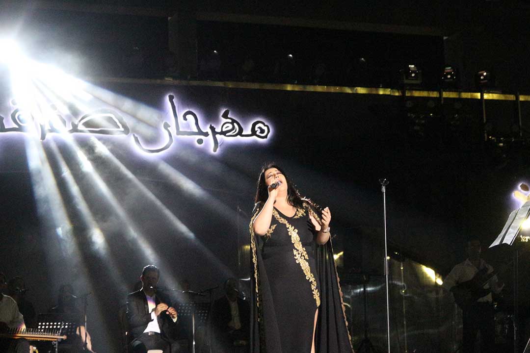 يسرى محنوش - المسرح الصيفي سيدي منصور - مهرجان صفاقس الدولي - 2018