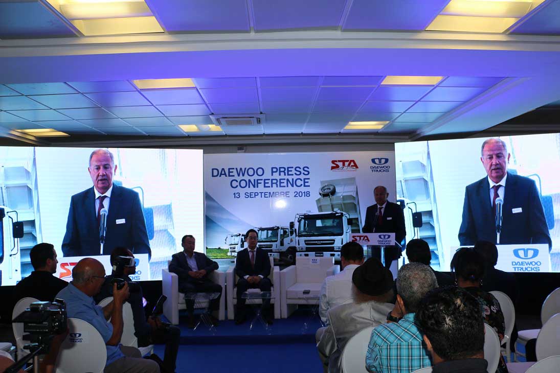 الشركة التونسية للسيارات ( STA ) المورّد الرسمي لشاحنات "DAEWOO TRUCKS" في تونس